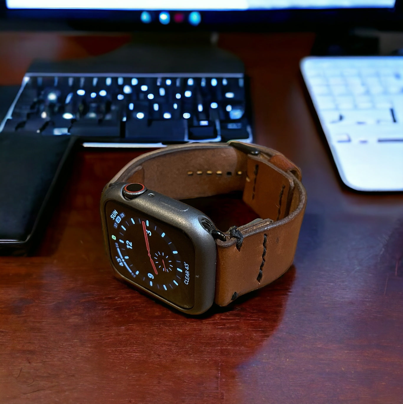 Leather Apple Watch Band